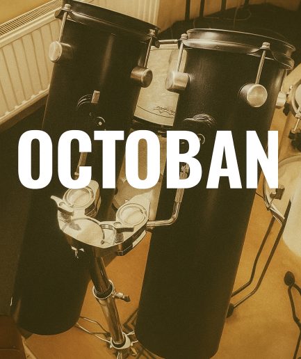 6” x 24" DutchDrums Octoban black