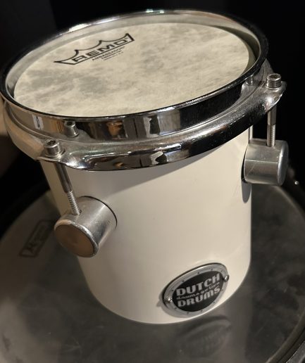 6” x 8" DutchDrums Octoban white