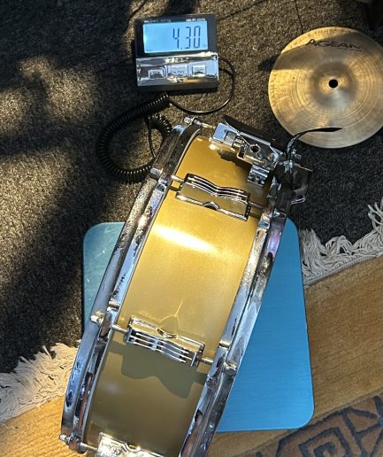 14” × 5” Vintage Brass Heavy Snare