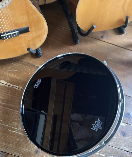 18” Rototom Remo Chrome (ebony)