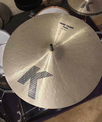 16” Zildjian K Dark Crash Thin (1995)