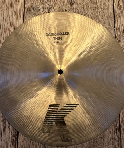 14” Zildjian K Dark Crash Thin 1998