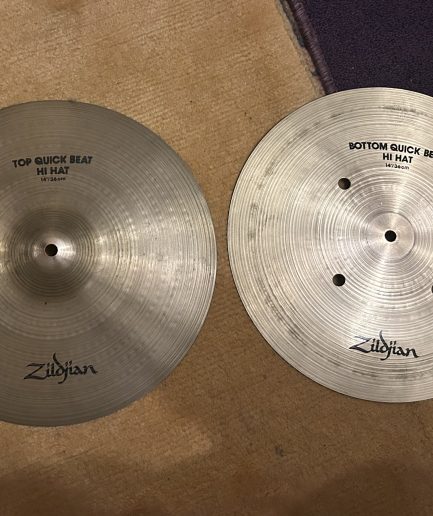 14” A Zildjian Quick Beat Hihat pair (pre-serial)