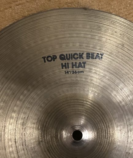 14” A Zildjian Quick Beat Hihat pair (pre-serial)