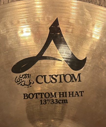 13” Zildjian A Custom Bottom Hi-Hat (1992/93)