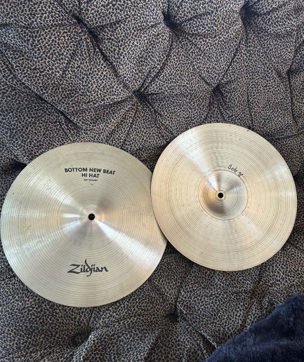 13” Zildjian A New Beat Hi-Hat Pair (70s)