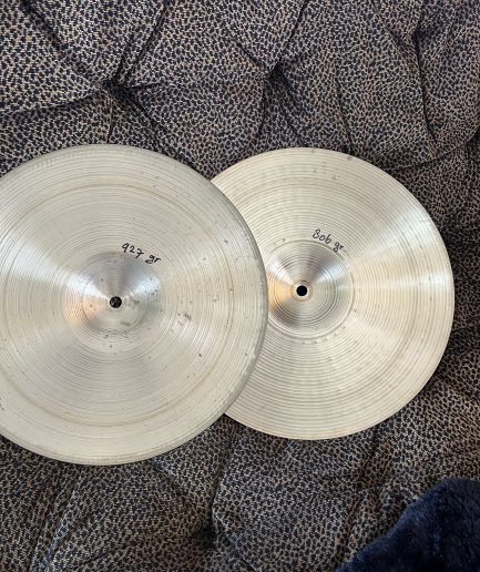 13” Zildjian A New Beat Hi-Hat Pair (70s)