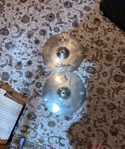 14” Zildjian A Custom Hi-Hat (2021, New Old Stock)
