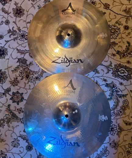14” Zildjian A Custom Hi-Hat (2021, New Old Stock)