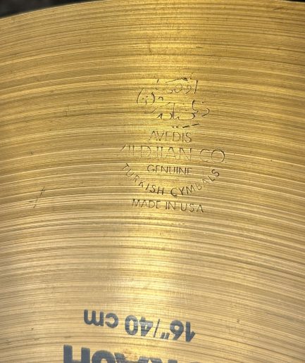 16” Zildjian Amir Crash (80s vintage)