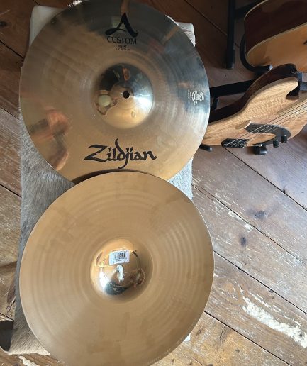 14” Zildjian A Custom Hi-Hat (2021, New Old Stock)