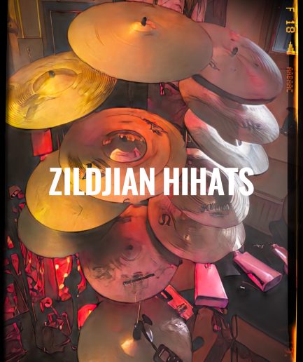14” Zildjian Scimitar Bronze Hi-Hat Pair Pre-serial (late 1980s–1990s)