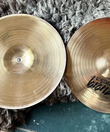 14” Zildjian Scimitar Bronze Hi-Hat Pair Pre-serial (late 1980s–1990s)