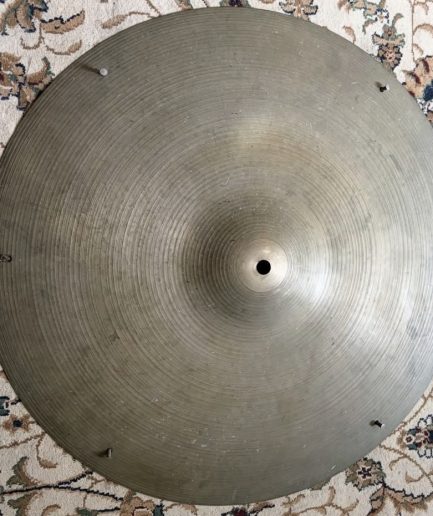 18” A Zildjian Sizzle Crash Ride Hollow Logo [1978–1982] 1828g
