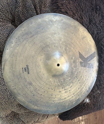 20” K Zildjian Custom Dry Ride (1980s/1990s First Generation) pre-loved