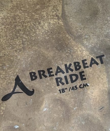 ZILDJIAN 18” A BREAKBEAT RIDE (2007)