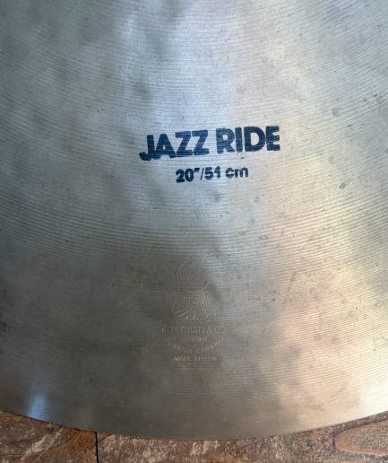 20” Zildjian K Jazz Ride EAK