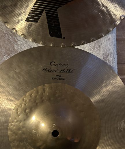 13¼” Zildjian K Custom Hybrid HiHat [2011]