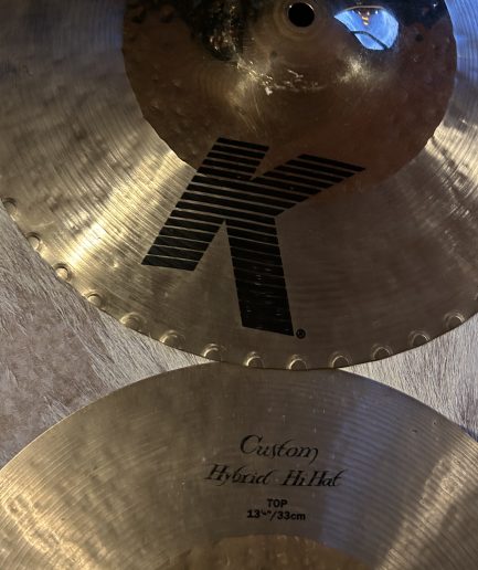 13¼” Zildjian K Custom Hybrid HiHat [2011]