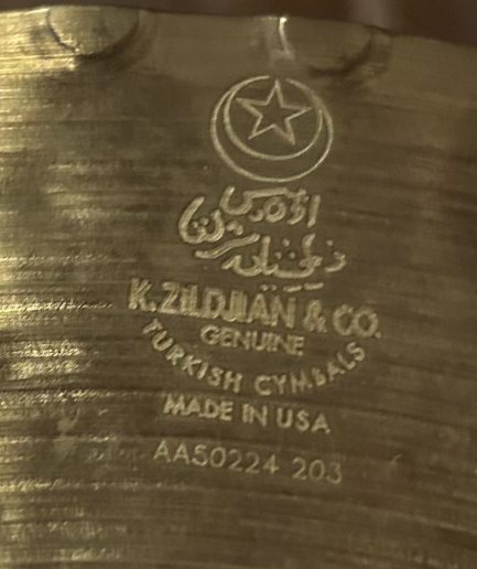 13¼” Zildjian K Custom Hybrid HiHat [2011]