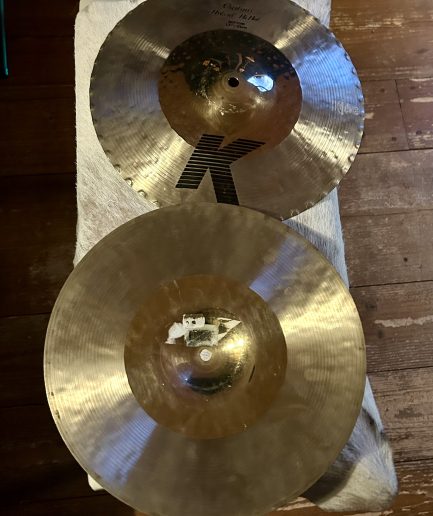 13¼” Zildjian K Custom Hybrid HiHat [2011]