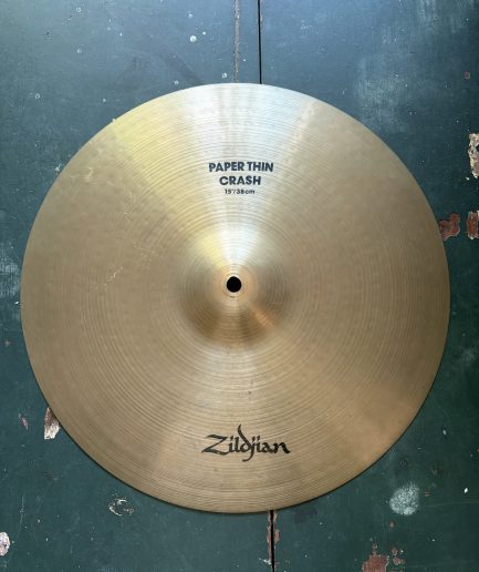 15” Zildjian A Paper Thin Crash [1982–1987] CO-stamp