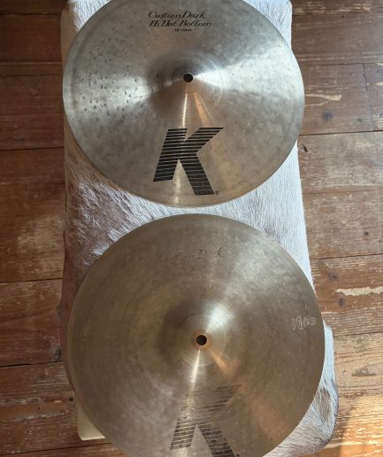 13” Zildjian K Custom Dark Hi Hat Pair [2006]