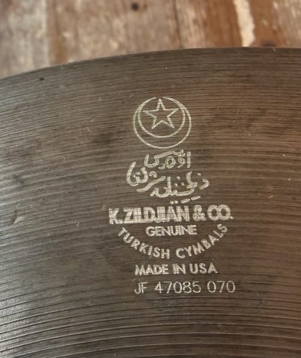 13” Zildjian K Custom Dark Hi Hat Pair [2006]