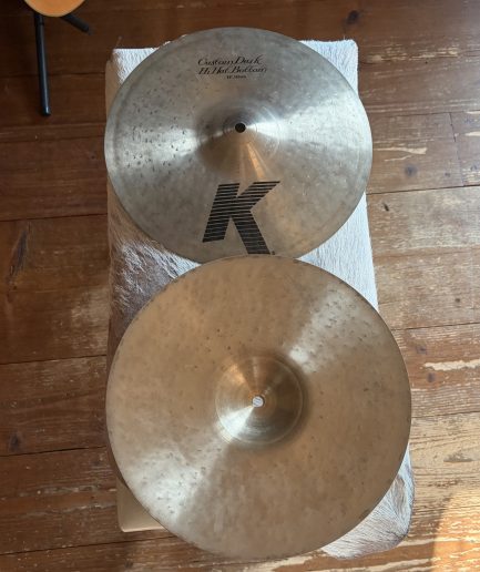 13” Zildjian K Custom Dark Hi Hat Pair [2006]