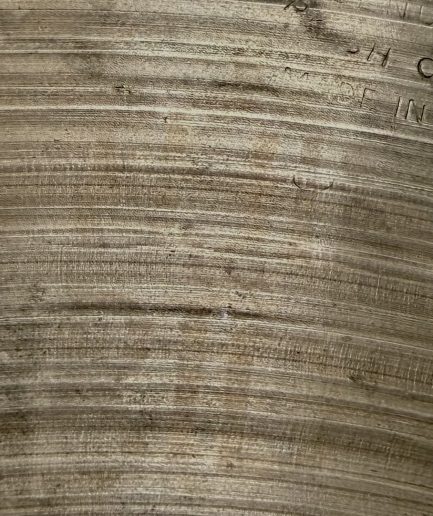 13” A Zildjian Thin Ride / Hi Hat Top Small Stamp [ca. 1957–1959] 690g