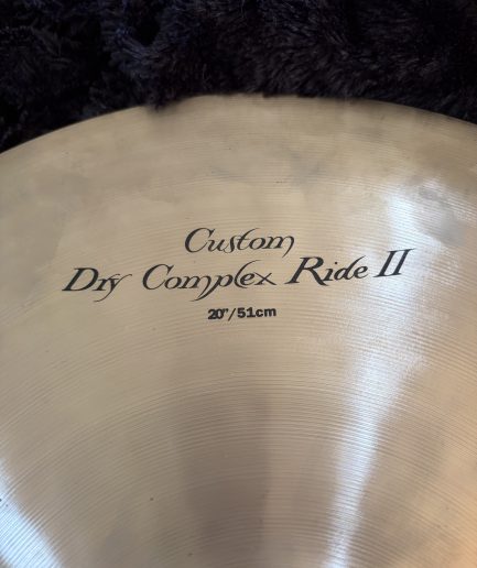 20” Zildjian K Custom Dry Complex Ride II [2009] 1862g
