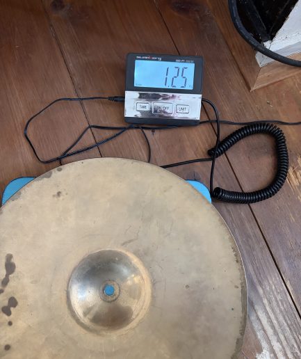 14” Z Zildjian Dyno Beat Hi-Hat Bottom {pre-serial} 1250g