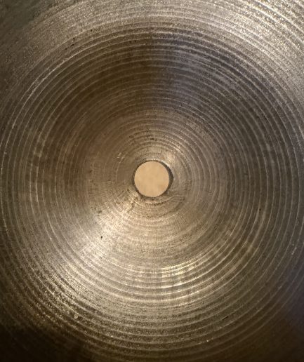 15” A Zildjian Hi-Hat Bottom Hollow Logo [1978–1982] 1402g