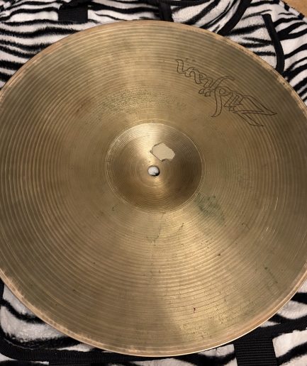 15” A Zildjian Hi-Hat Bottom Hollow Logo [1978–1982] 1464g