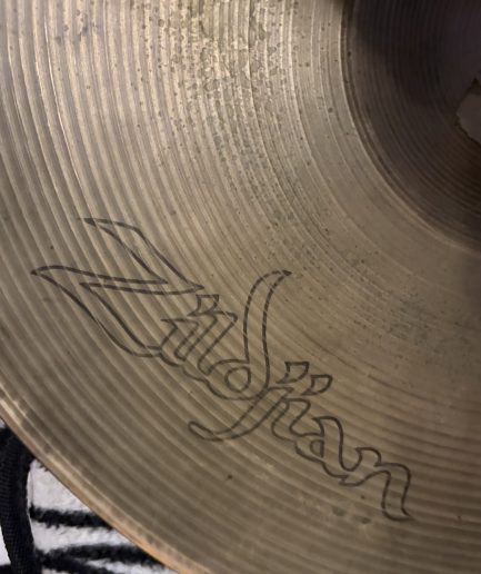 15” A Zildjian Hi-Hat Bottom Hollow Logo [1978–1982] 1464g