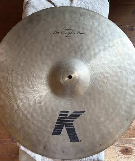 22” Zildjian K Custom Dry Complex Ride Thin [2004] 2101g