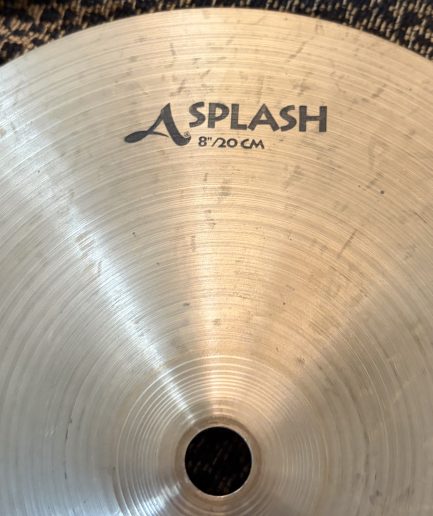 8” Zildjian A Splash [1999] vintage