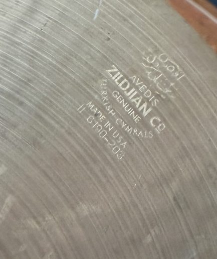 8” Zildjian A Splash [1999] vintage
