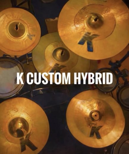 13¼” Zildjian K Custom Hybrid HiHat [2011]
