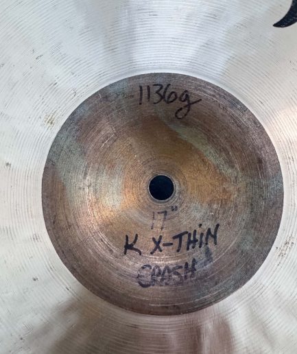 17” Zildjian K X-Thin Crash [2017] Sound Lab Prototype 1130g