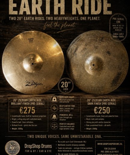 20” Zildjian Earth Ride Hollow Logo [1978–1982] 3578g