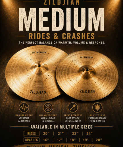 22” Zildjian K Constantinople Medium Sizzle Ride [2011] 2596g