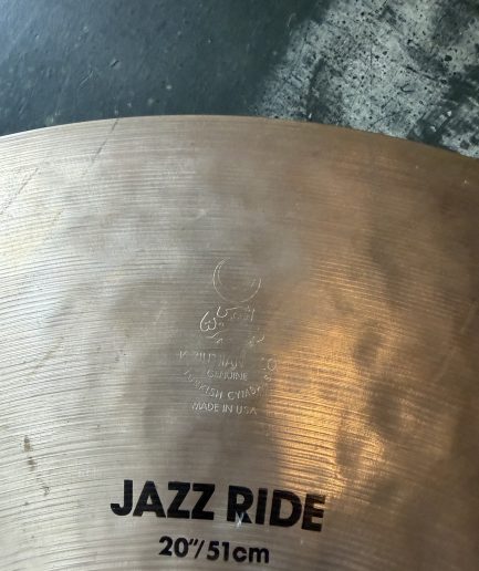 20” Zildjian K Jazz Ride EAK 2150g