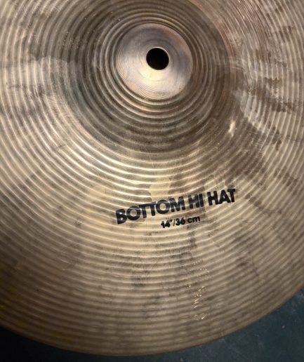 14” Zildjian K Bottom Hi-Hat IAK [1988–1993] 1295g