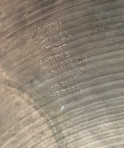 13” A Zildjian Hi-Hat Pair [1960s] Sixties Stamp