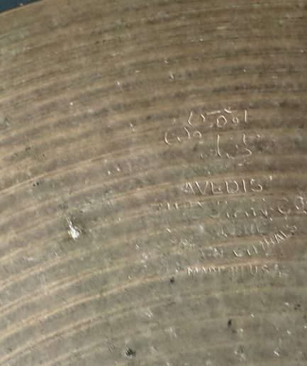 13” A Zildjian Hi-Hat Pair [1960s] Sixties Stamp