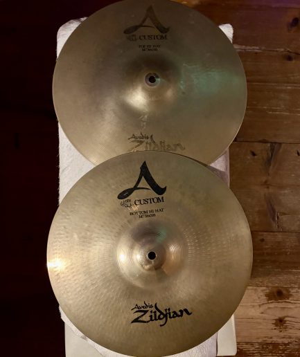 14” Zildjian A Custom Hi-Hat Pair [2008]