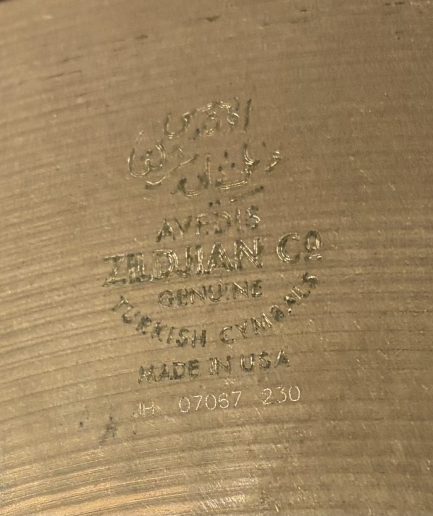 14” Zildjian A Custom Hi-Hat Pair [2008]