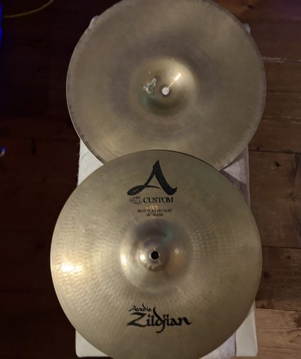 14” Zildjian A Custom Hi-Hat Pair [2008]