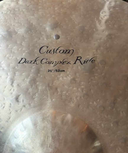 21” Zildjian K Custom Dark Complex Ride [2012] Sizzle 2450g